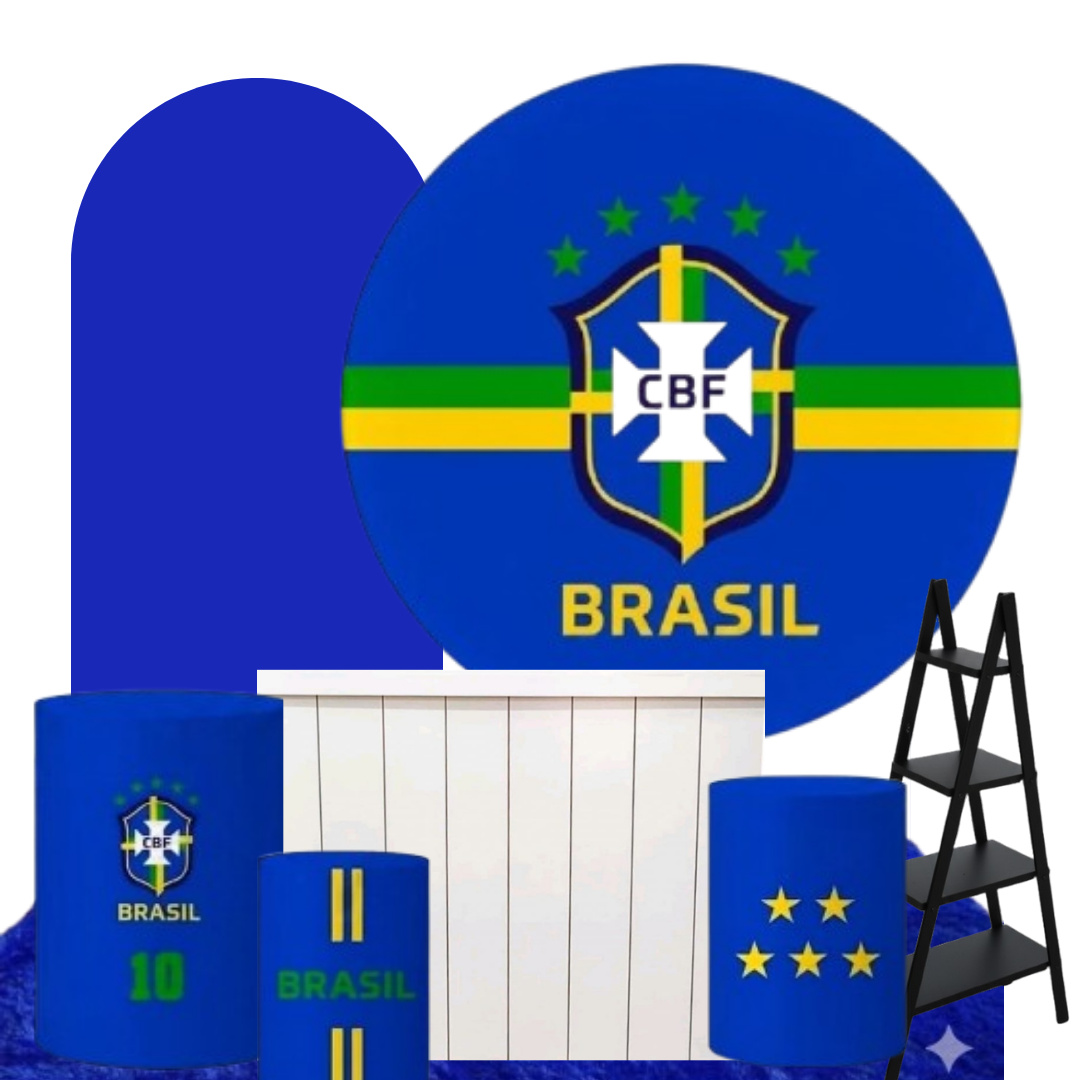 Copa Brasil Kit 3 - Festive Decora 
