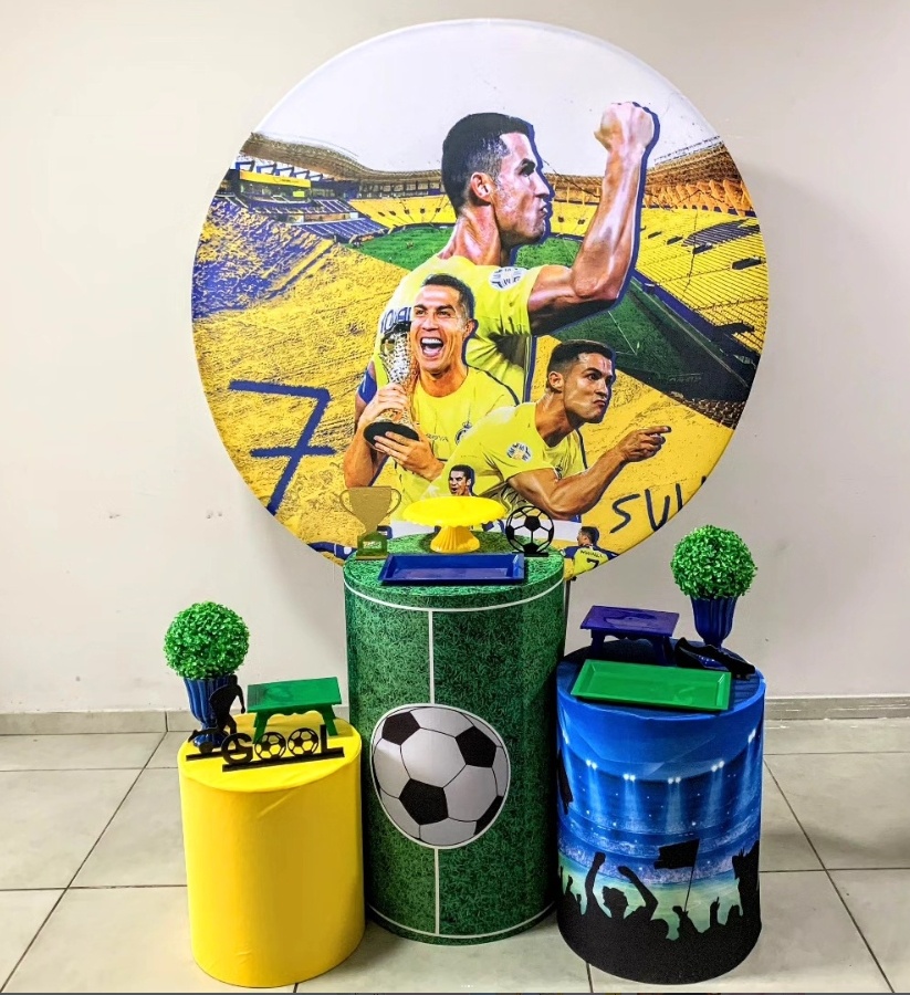 Cristiano Ronaldo Prata - D´Coração Festaria