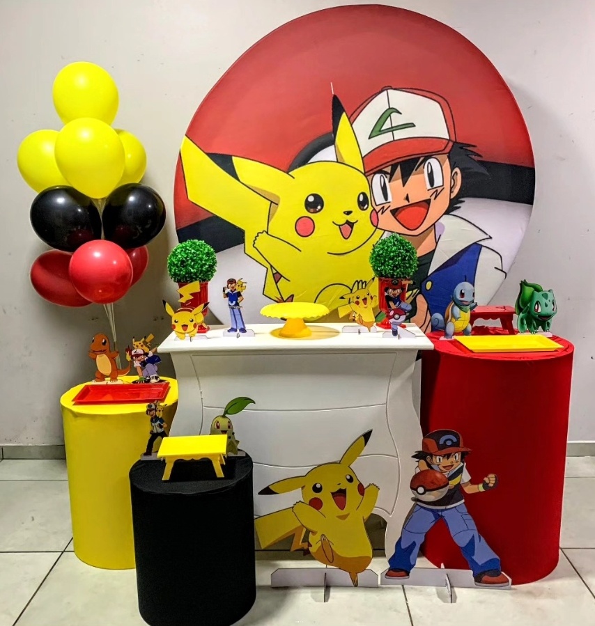 Pokemom-Ouro - D´Coração Festaria