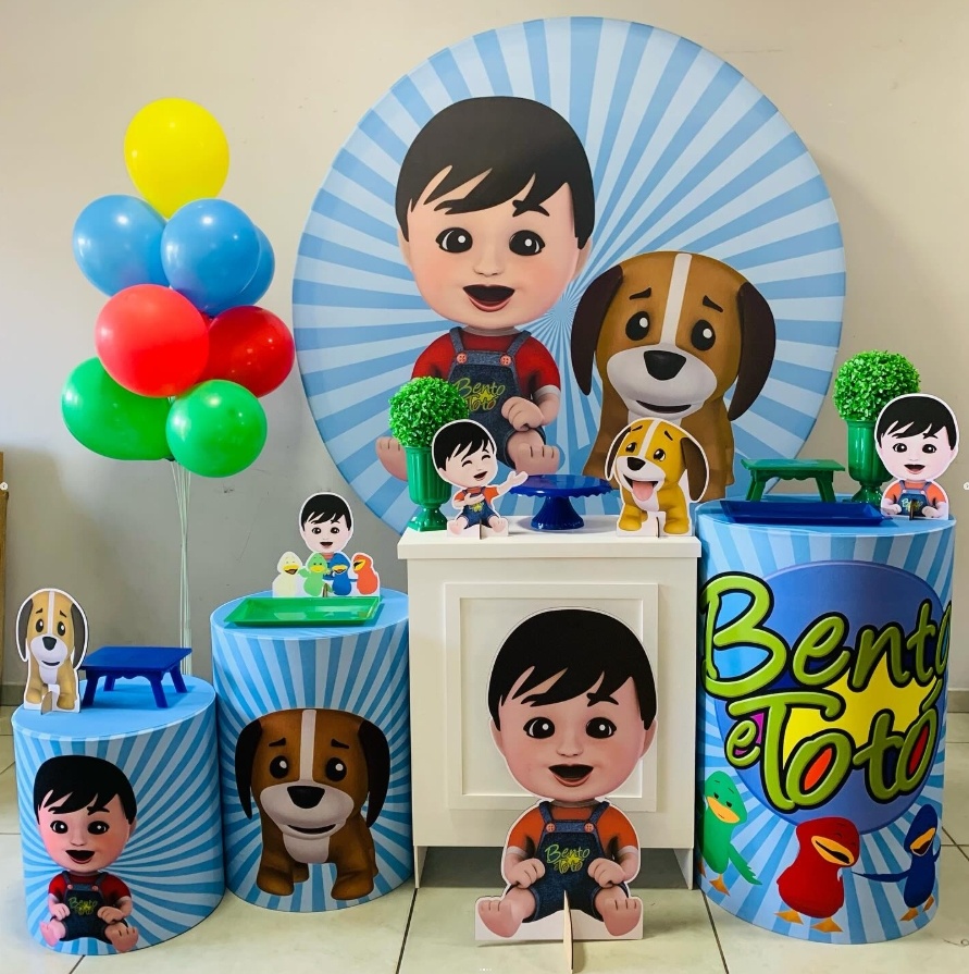 Bento E Totó - Ouro - D´Coração Festaria
