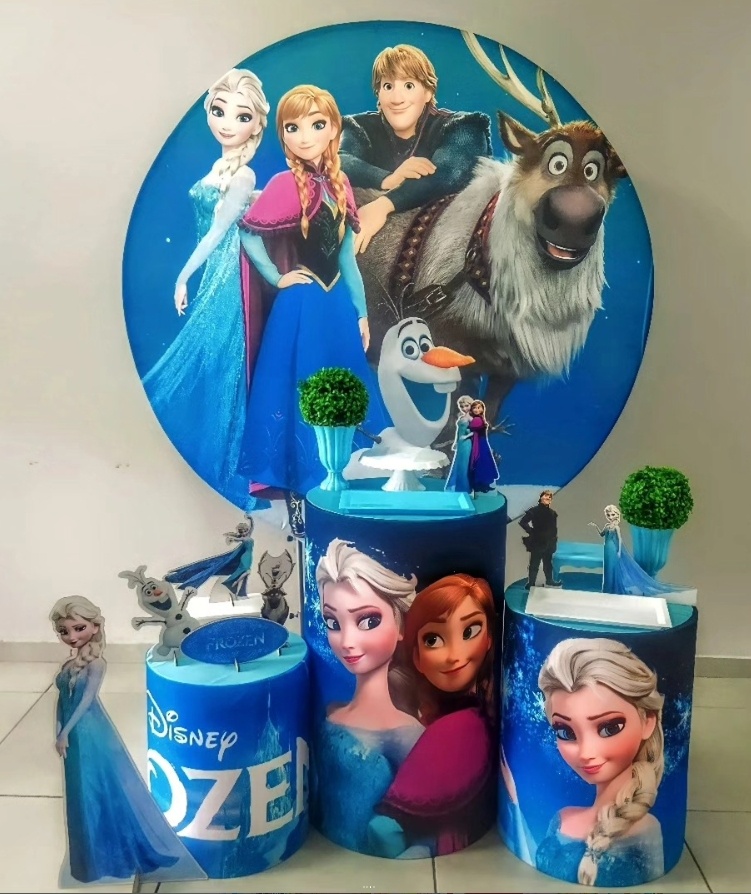 Frozen-Prata - D´Coração Festaria