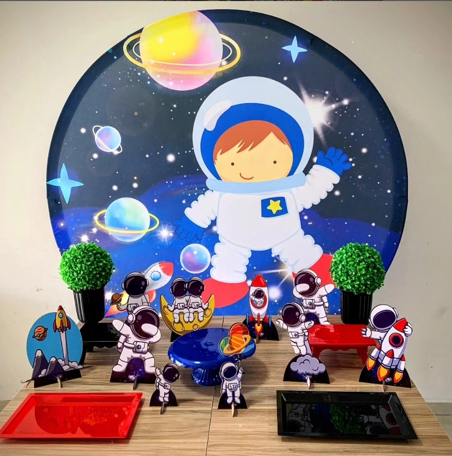 Astronauta -.Bronze - D´Coração Festaria