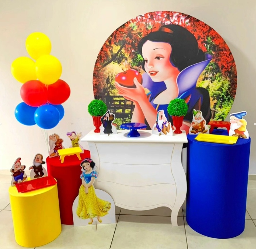 Branca de Neve-Ouro - D´Coração Festaria