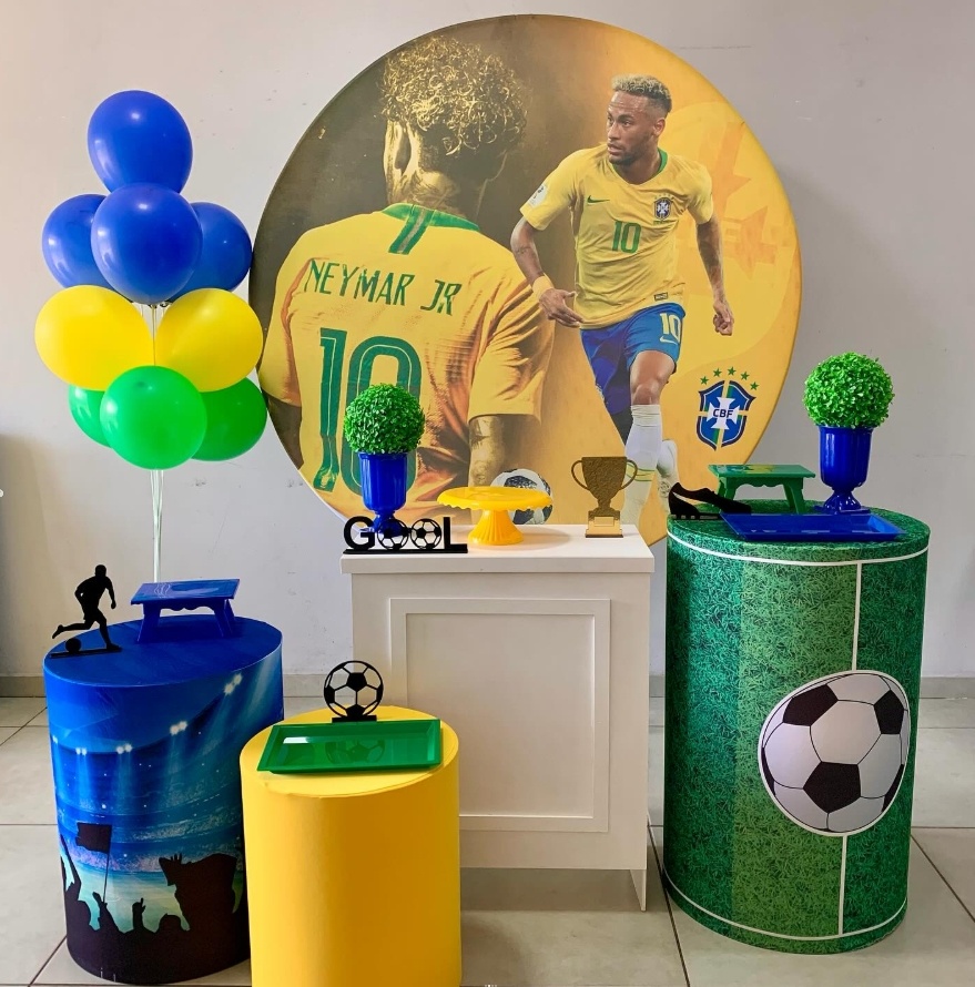 Neymar Junior - Ouro - D´Coração Festaria