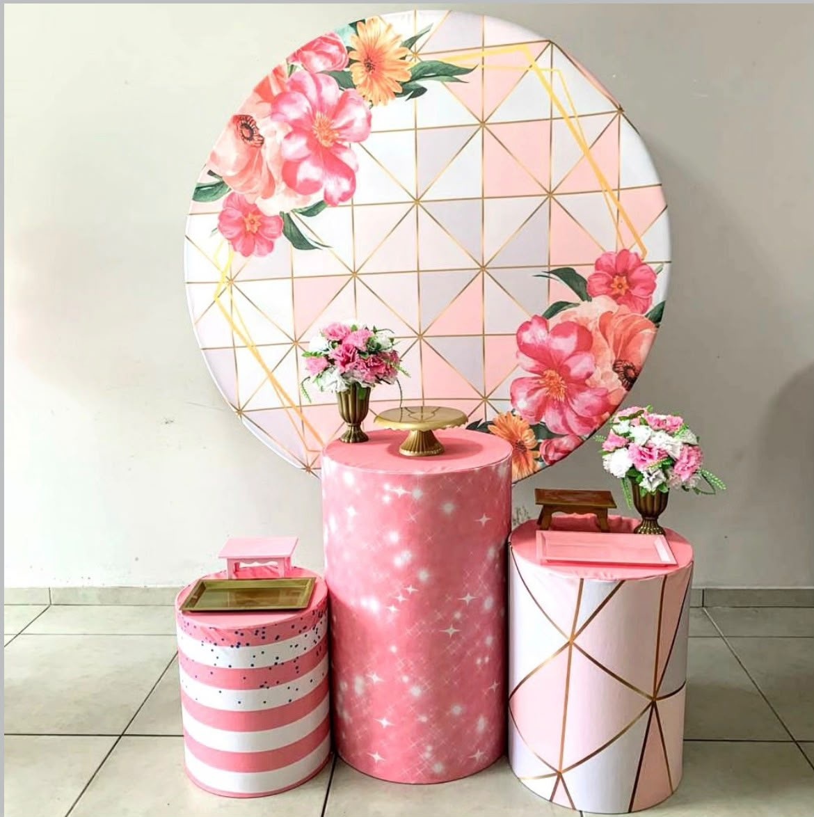 Flores - Prata - D´Coração Festaria