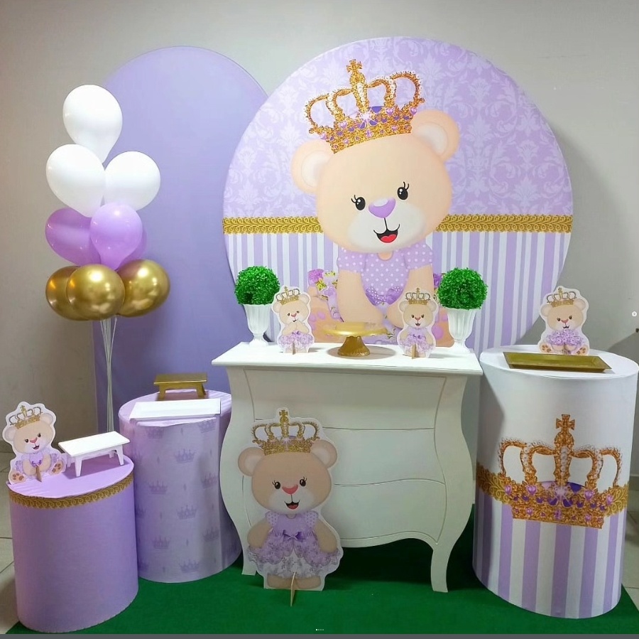 Usinha Lilas-Diamante - D´Coração Festaria