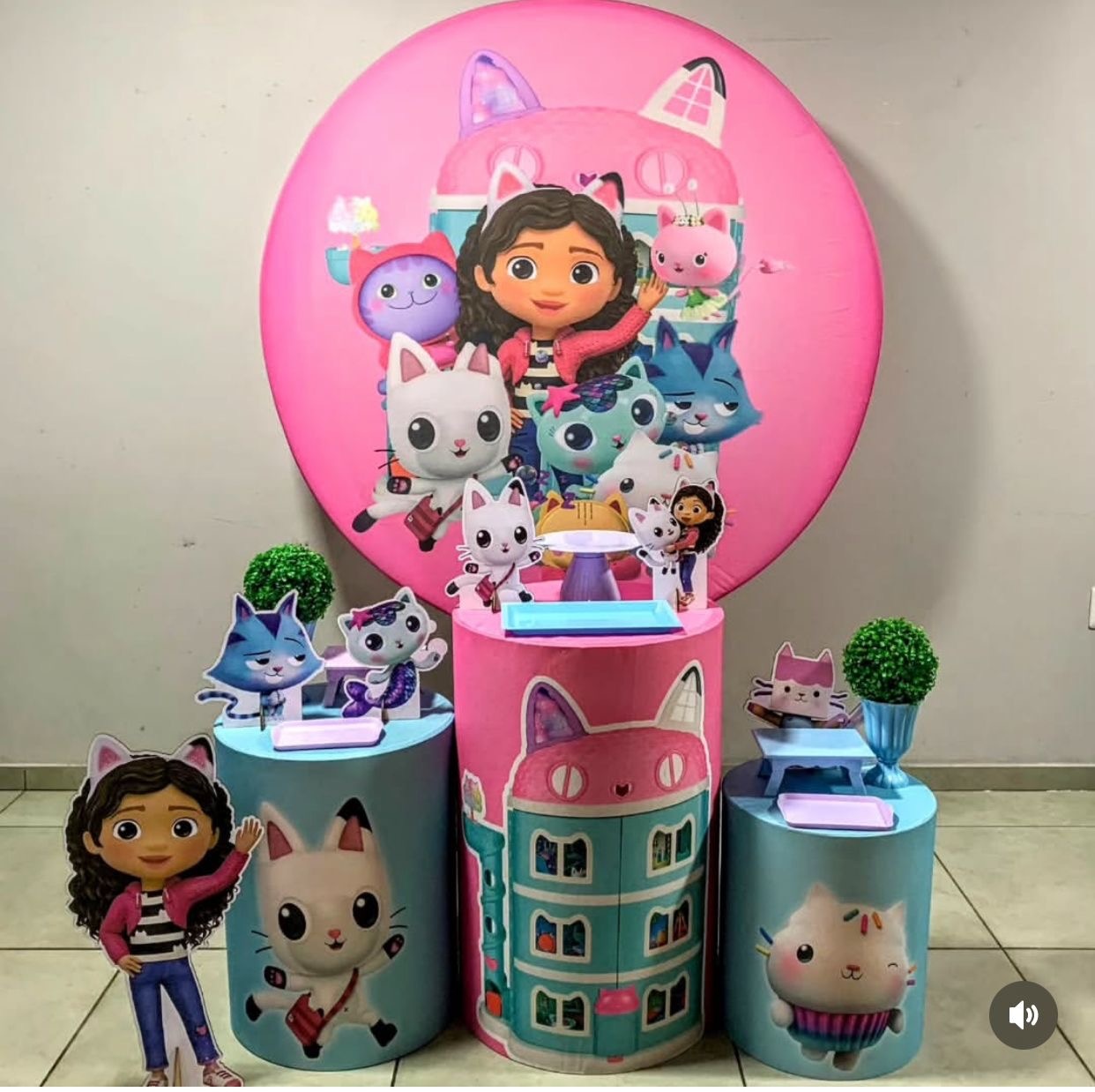 Casa Magica da Gabby-Prata - D´Coração Festaria