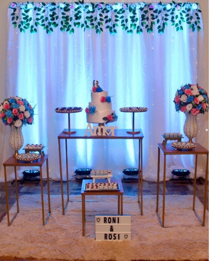 Composição Casamento Luxo - D´Coração Festaria