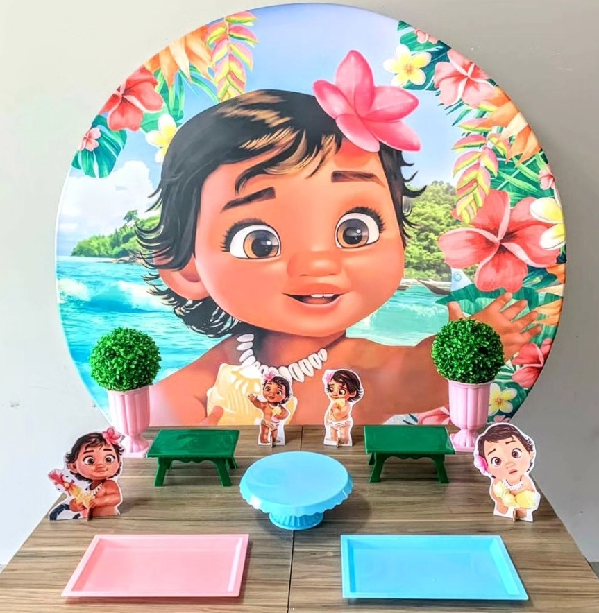 Moana Baby-.Bronze - D´Coração Festaria