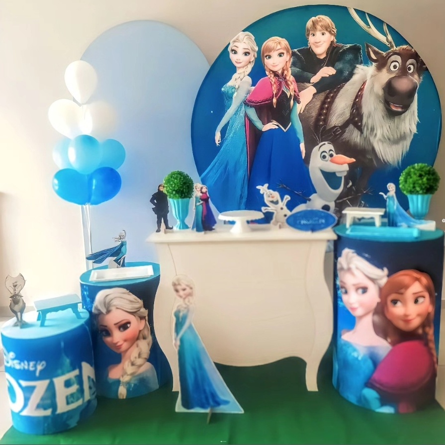 Frozen-Diamante - D´Coração Festaria