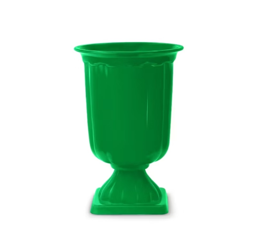 Vaso Verde Bandeira - D´Coração Festaria