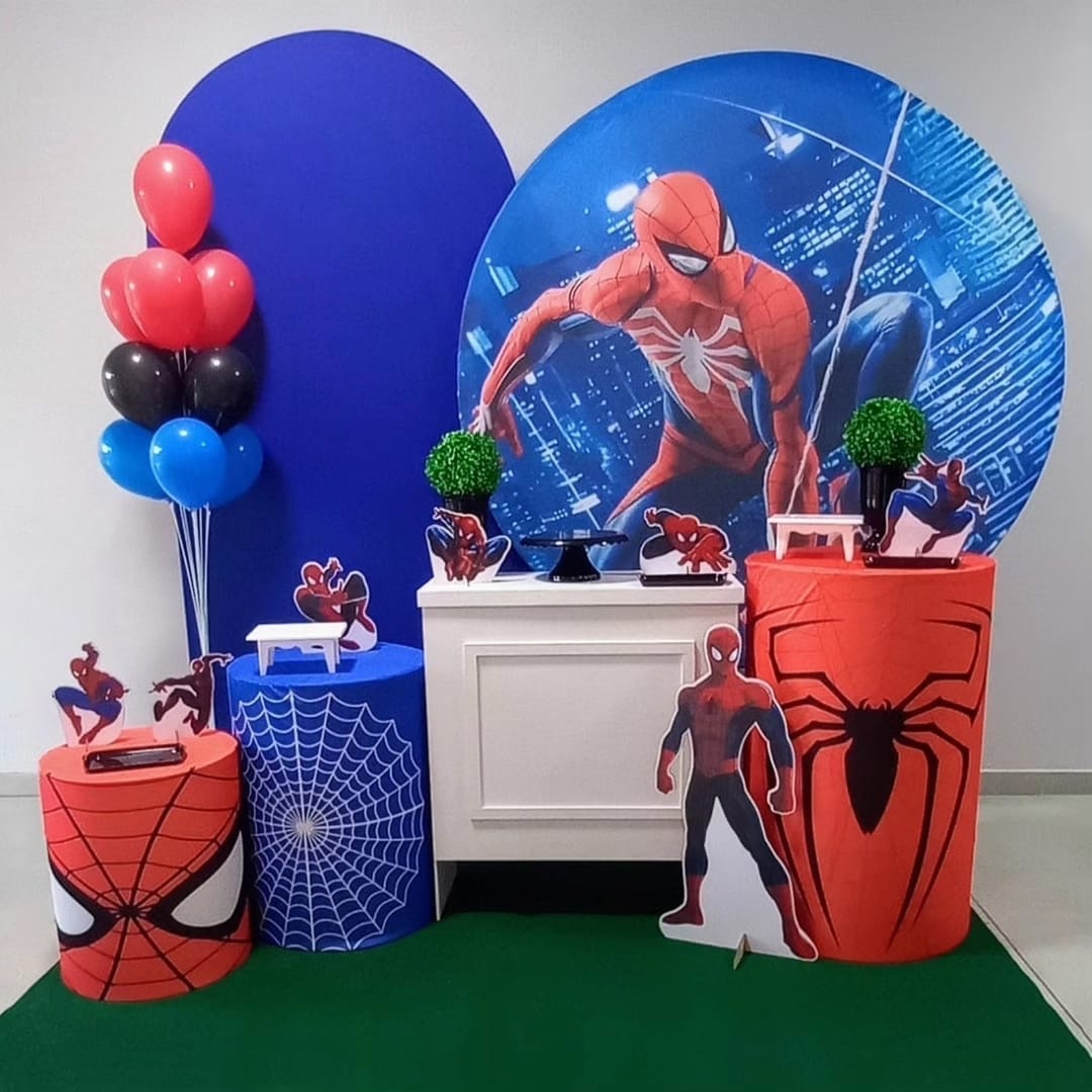 Homem Aranha-Diamante - D´Coração Festaria