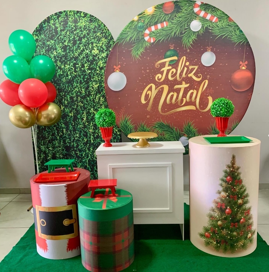 Natal 01 - Diamante - D´Coração Festaria