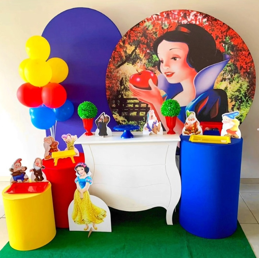Branca de Neve-Diamante - D´Coração Festaria