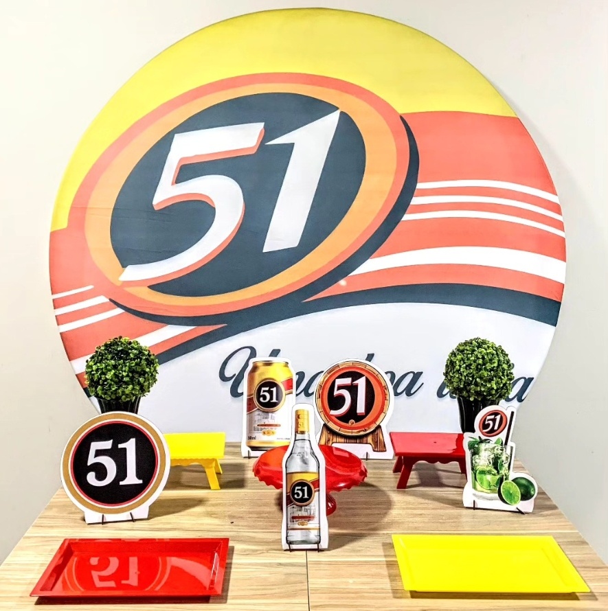 Cachaça 51 -.Bronze - D´Coração Festaria