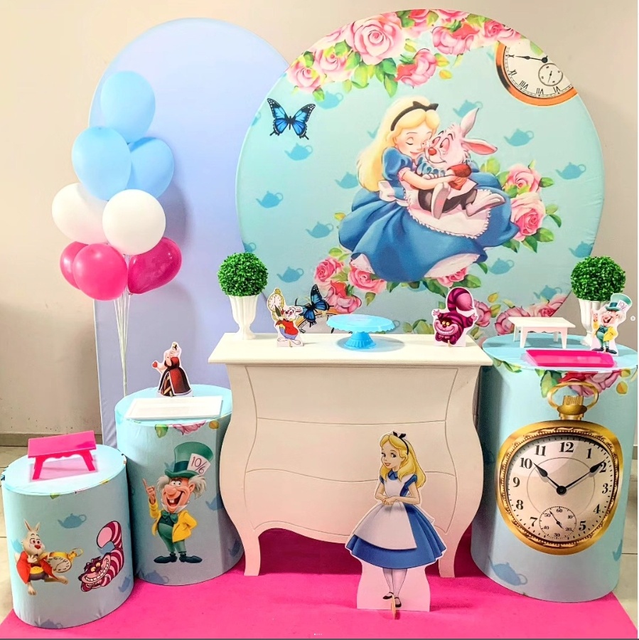 Alice No Pais das Maravilhas-Diamante - D´Coração Festaria