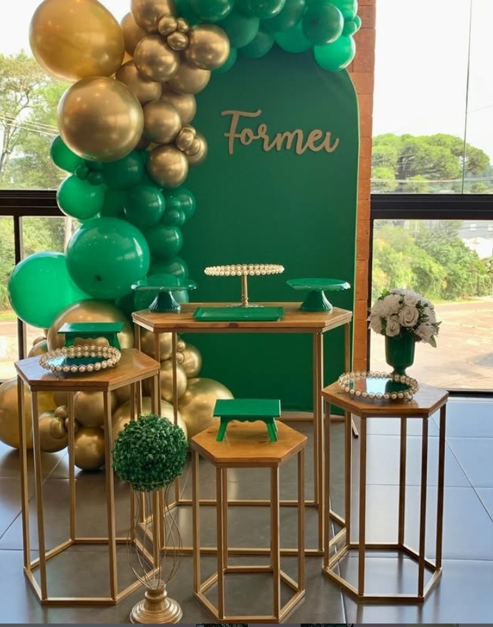Composição Verde - D´Coração Festaria