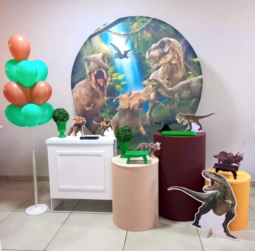 Dinossauros-Ouro - D´Coração Festaria
