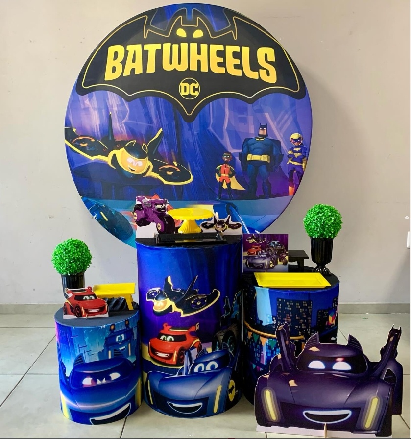 Batwheels - Prata - D´Coração Festaria