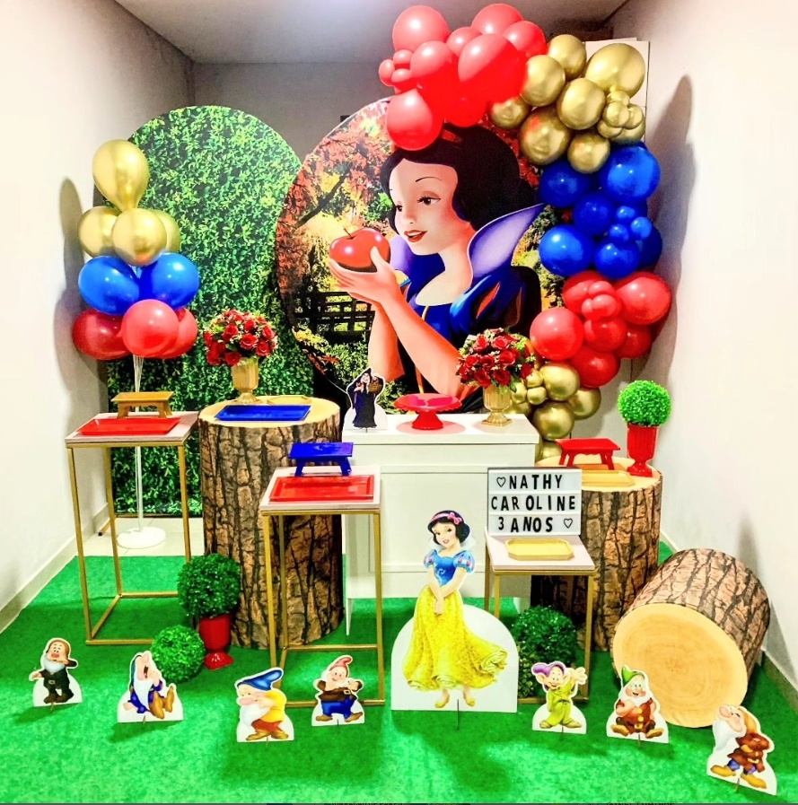 Composição Branca de Neve - D´Coração Festaria