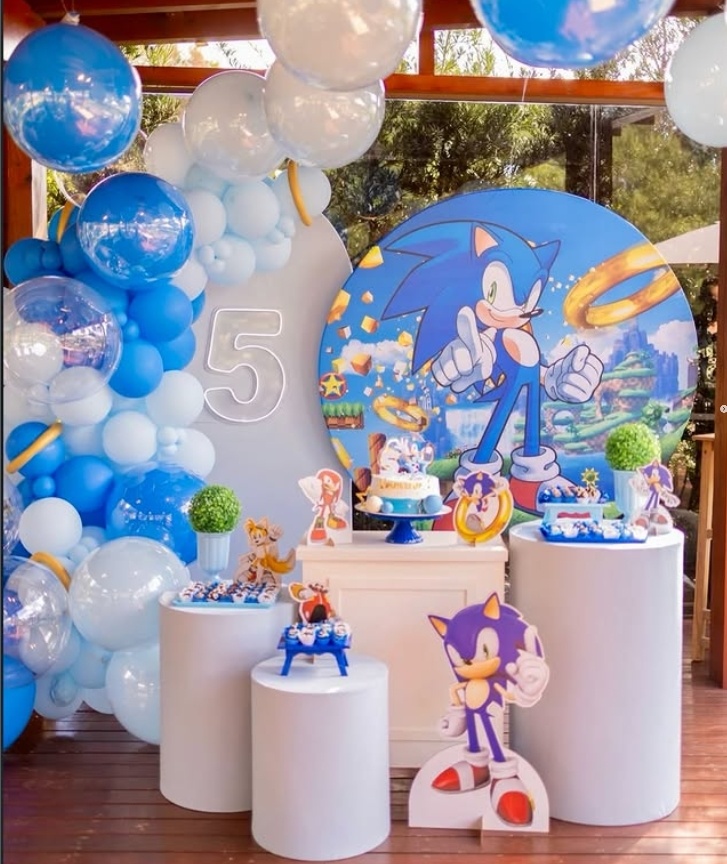 Composição Sonic - D´Coração Festaria