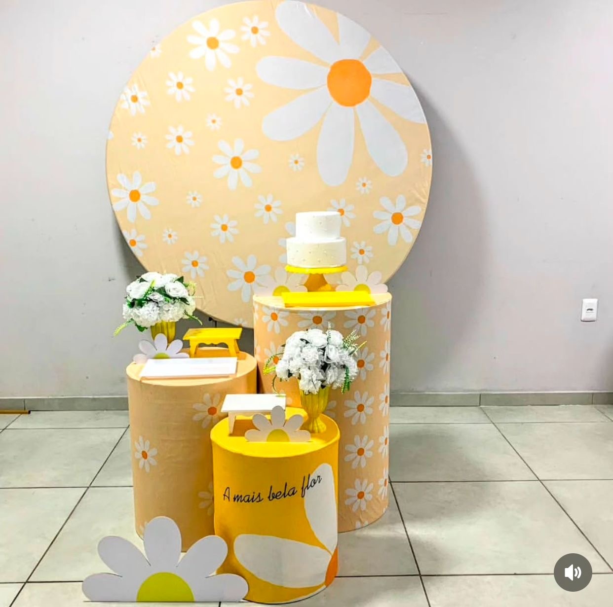 Margaridas-Prata - D´Coração Festaria