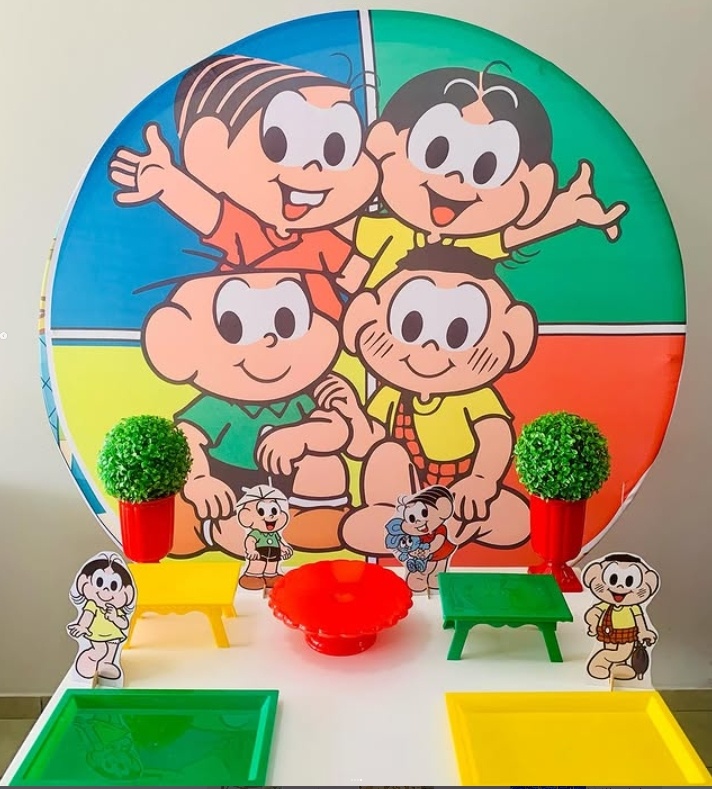 Turma da Mônica -.Bronze - D´Coração Festaria
