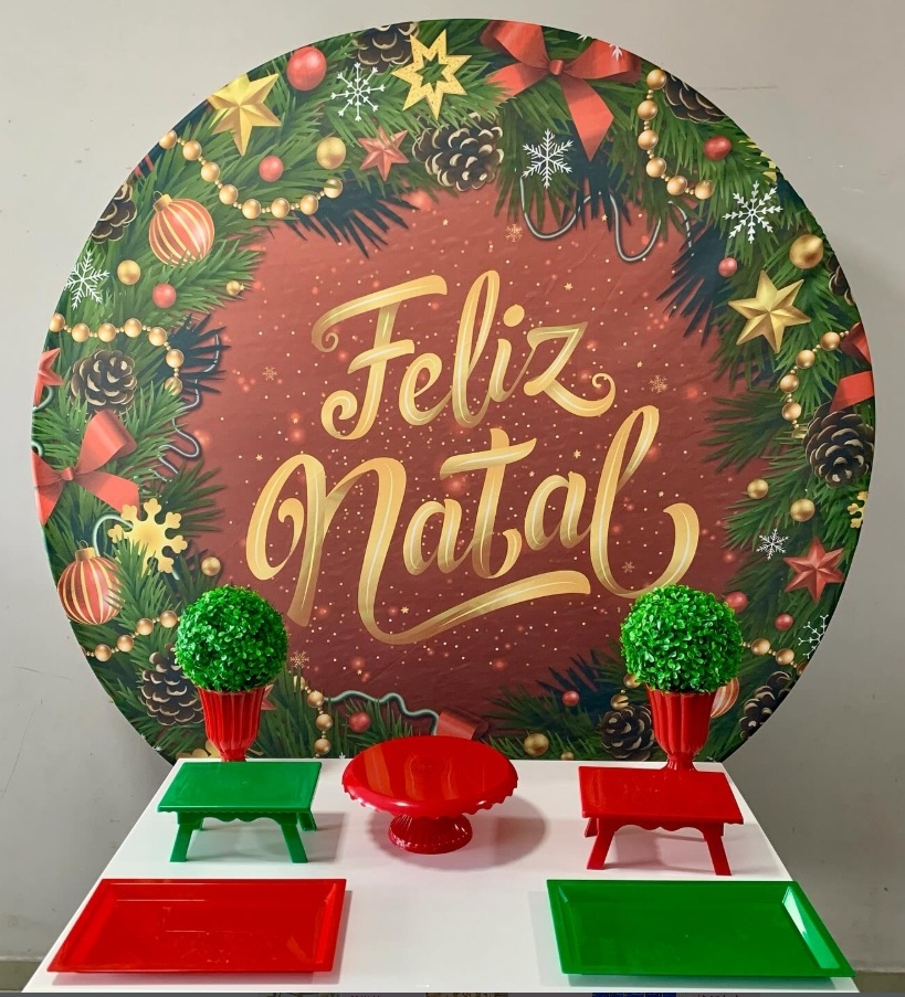 Natal 02 -.Bronze - D´Coração Festaria