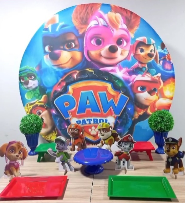 Patrulha Canina -.Bronze - D´Coração Festaria