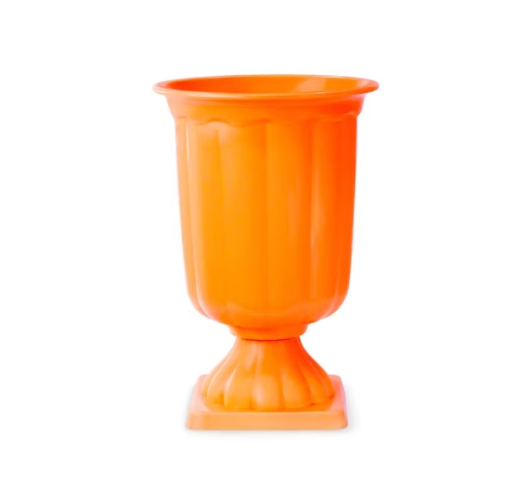 Vaso Laranja - D´Coração Festaria