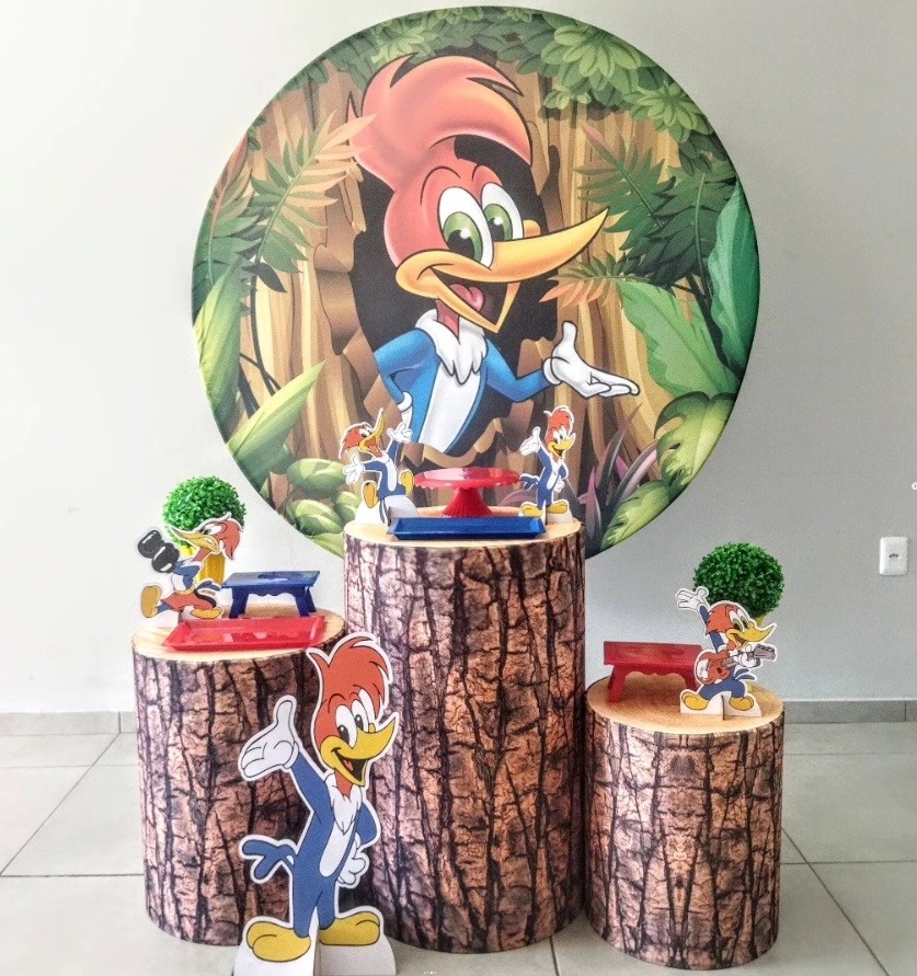 Pica-Pau-Prata - D´Coração Festaria