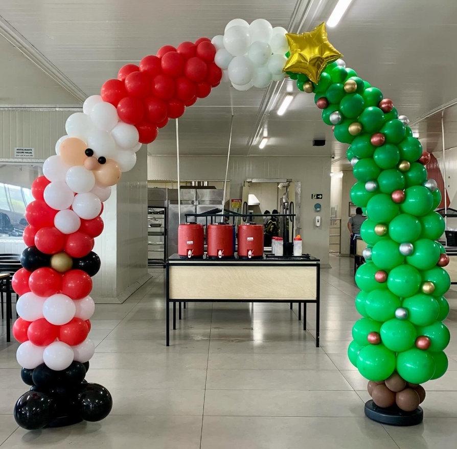 Arco de Porta Natal - D´Coração Festaria