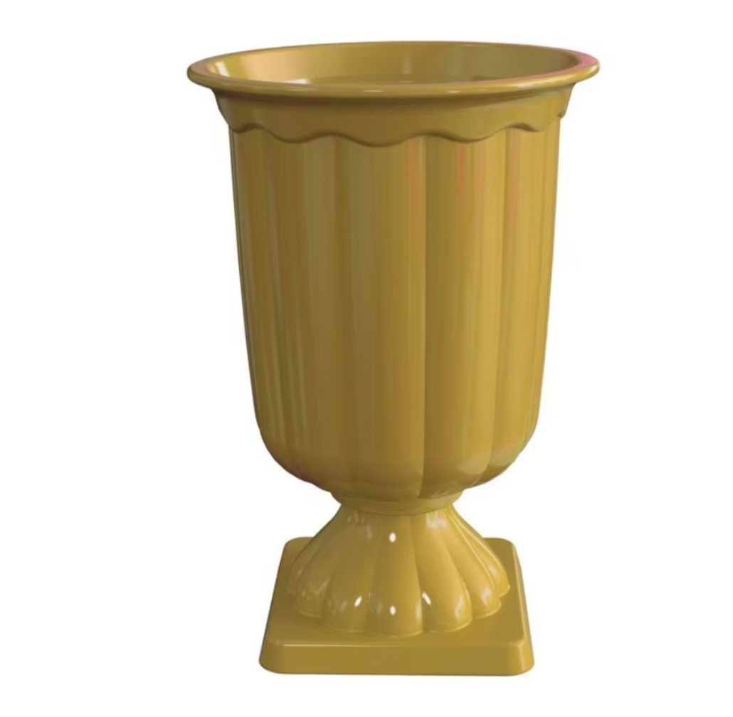 Vaso Dourado - D´Coração Festaria