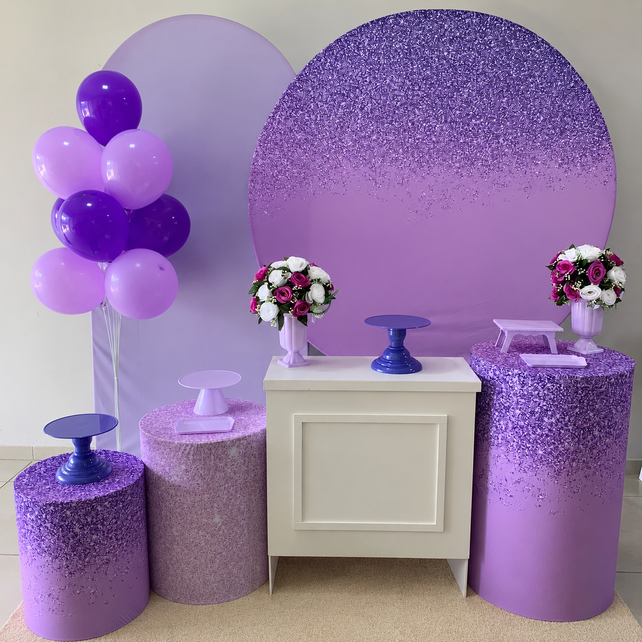 Feminino Lilas-Diamante - D´Coração Festaria