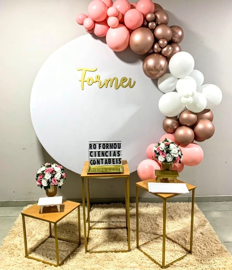 Composição Formei Branco - D´Coração Festaria
