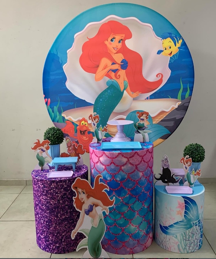 Ariel - Prata - D´Coração Festaria