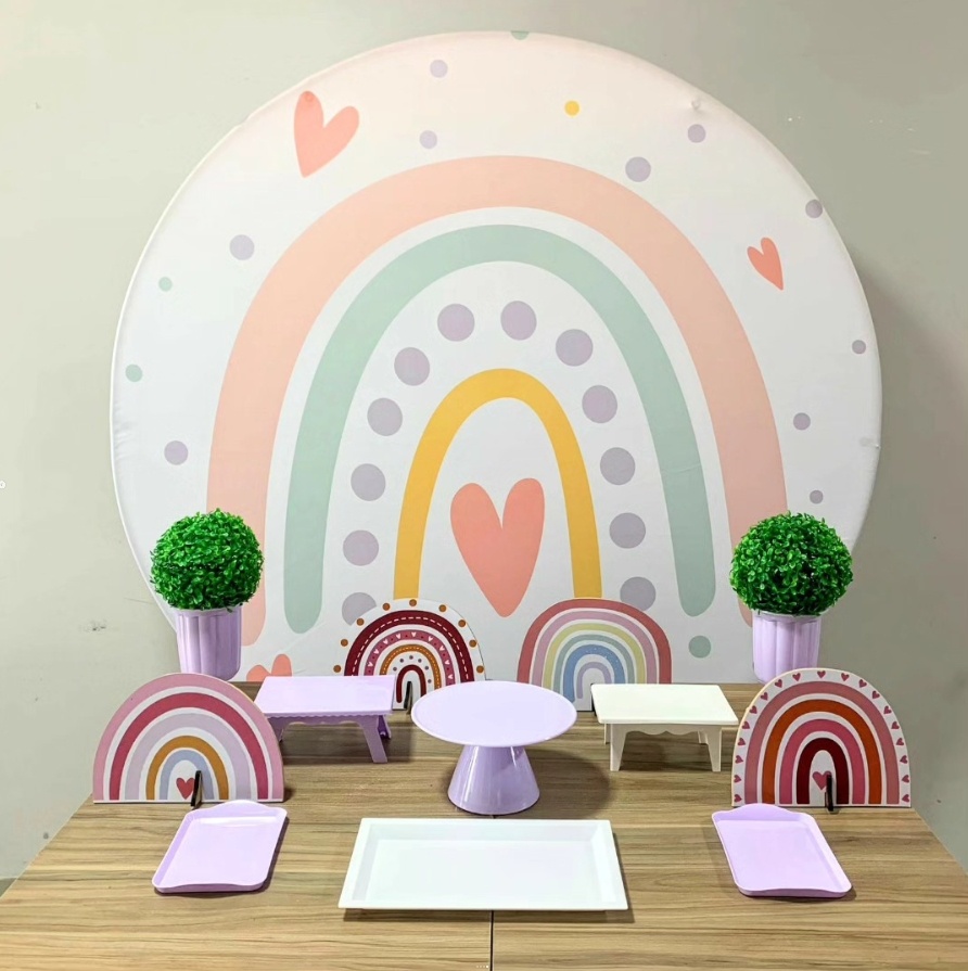 Arco Iris Boho - Bronze - D´Coração Festaria