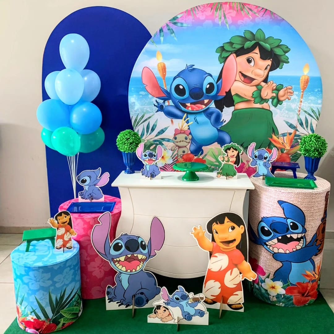 Lilo E Stitch-Diamante - D´Coração Festaria