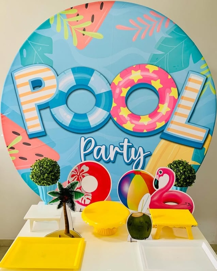 Pool Party -.Bronze - D´Coração Festaria