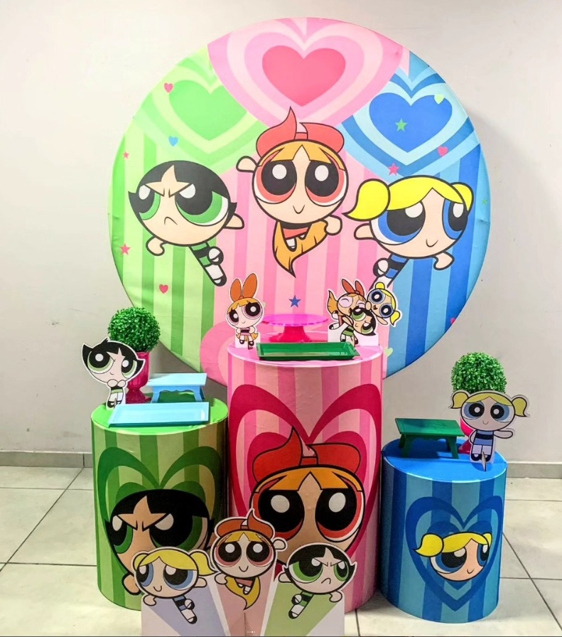 Meninas Superpoderosas - Prata - D´Coração Festaria