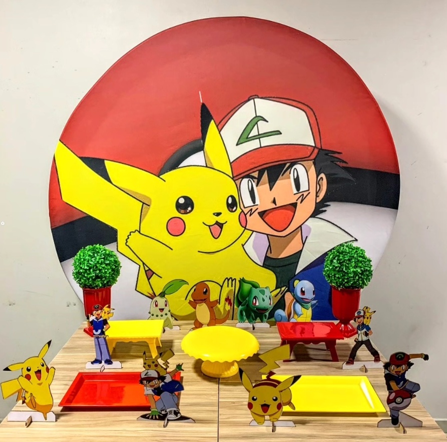 Pokemom-.Bronze - D´Coração Festaria