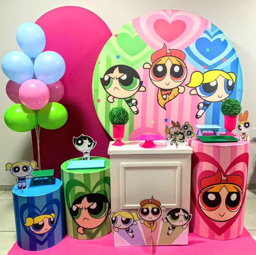 Meninas Superpoderosas - Diamante - D´Coração Festaria