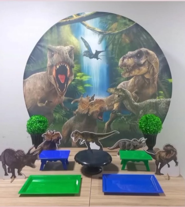 Dinossauros -.Bronze - D´Coração Festaria