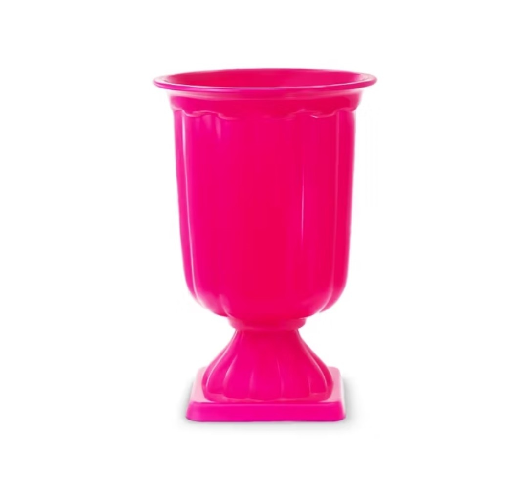 Vaso Rosa Pink - D´Coração Festaria