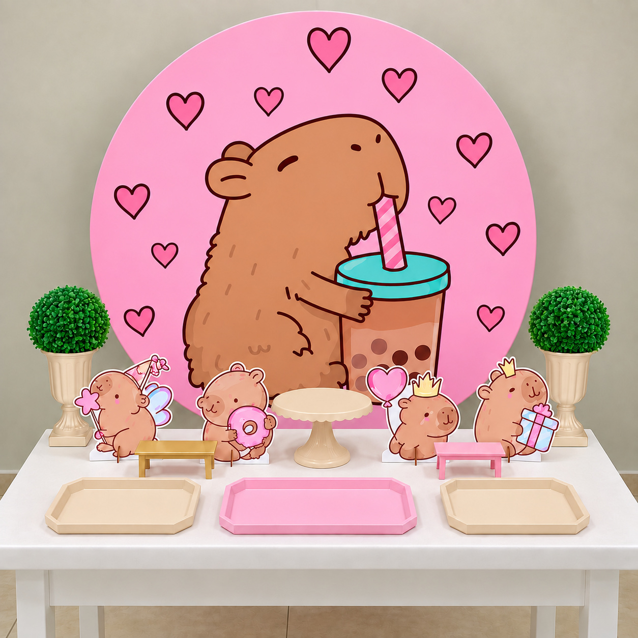 Capivara - .Bronze - D´Coração Festaria