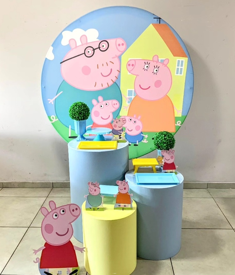 Peppa Pig - Prata - D´Coração Festaria