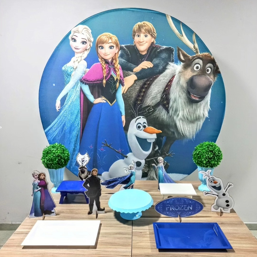 Frozen-.Bronze - D´Coração Festaria