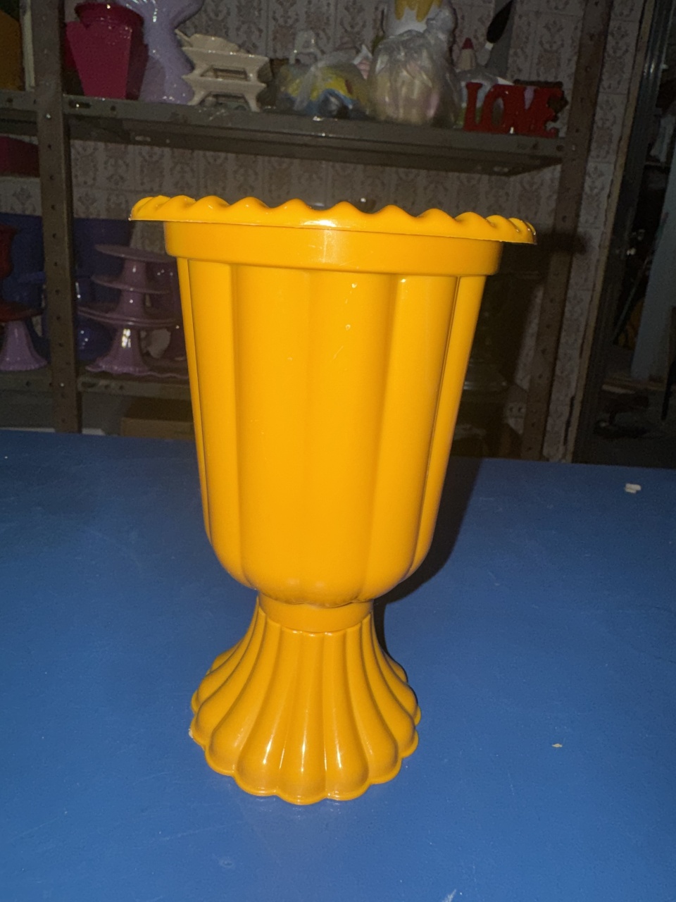 Vaso P Amarelo Ocre - Patricia Pessoa Leonel Barbosa 