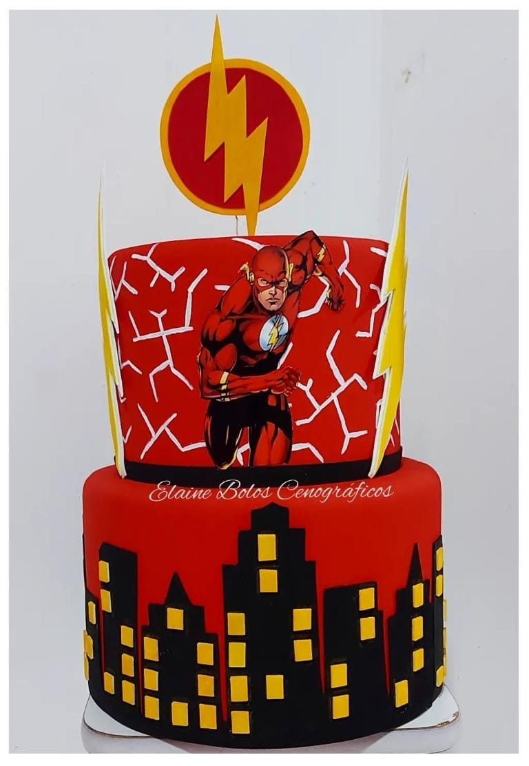 Bolo Flash - Patricia Pessoa Leonel Barbosa 