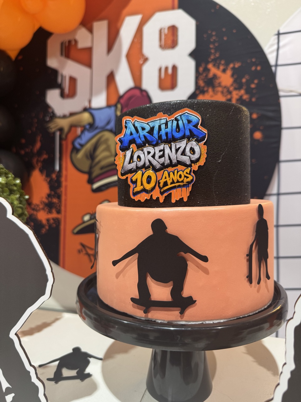 Bolo Fake Skate - Patricia Pessoa Leonel Barbosa 